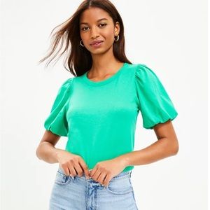 LOFT Bubble Sleeve Tee